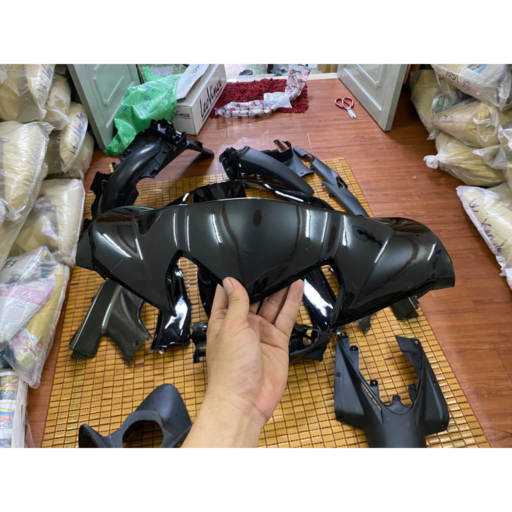 Dàn áo Wave S110  hàng Việt Nam loại 1 màu Đen