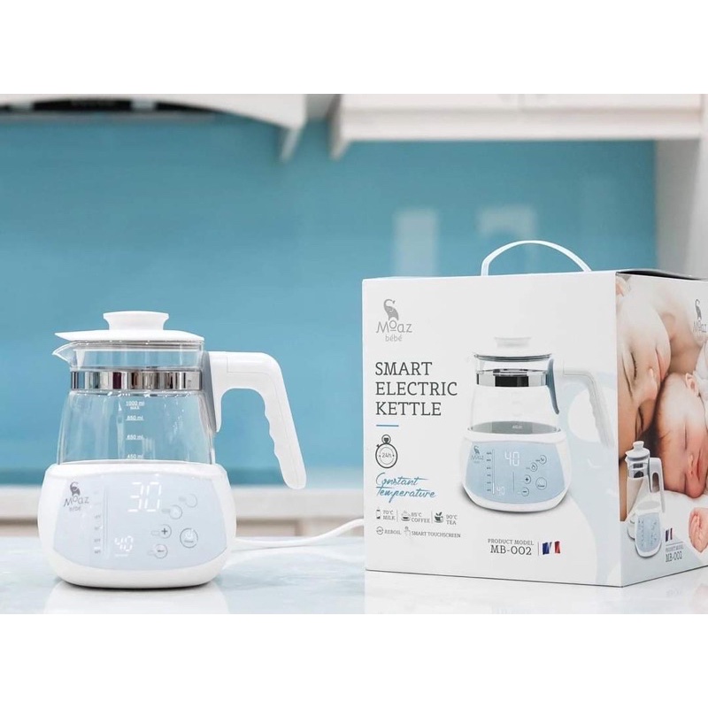 Ấm đun nước pha sữa Moaz BéBé M-002
