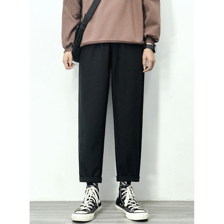 Quần Baggy Nam Basic Chất Kaki Mềm Trơn Màu Phong Cách Trẻ Trung Thời Trang MixxStore QUAN NAM 060