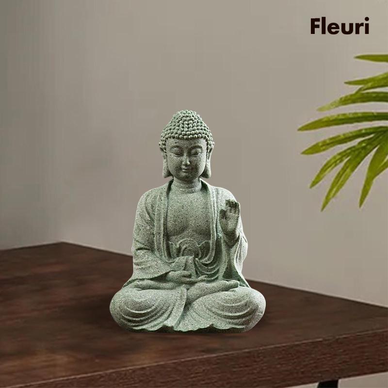 Tượng Phật Bằng Đá Cát Dùng Trang Trí Nhà Cửa