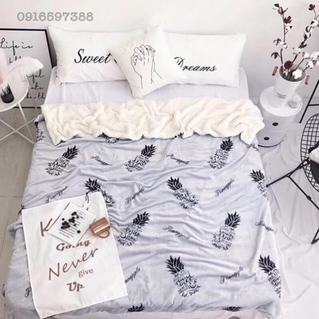 XẢ KHO CHĂN LÔNG CỪU XUẤT HÀN 1.5x2M
