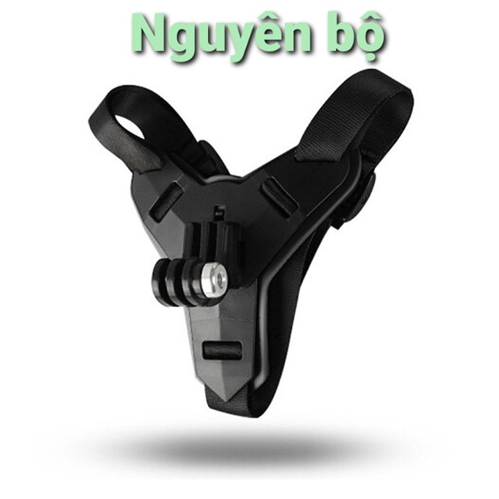 Mount Gắn Cằm Camera Hành Trình,Điện Thoại, Đai Gắn Camera Hành Trình Lên Cằm Nón Bảo Hiểm, Mount Gắn Cằm Nón Fullface.