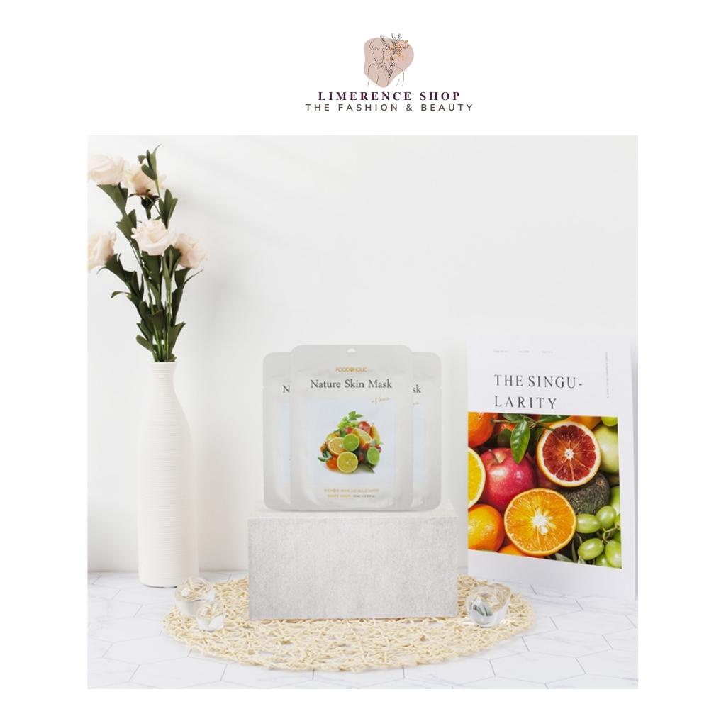 Mặt Nạ Trắng Da Dưỡng Ẩm Nature Skin Mask FOODAHOLIC 20ml