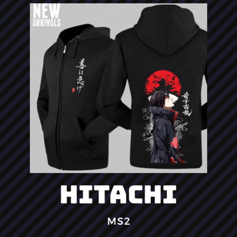 [Bán chạy]Áo khoác nỉ có mũ ITACHI/KAKASHI siêu đẹp siêu chất | BigBuy360 - bigbuy360.vn