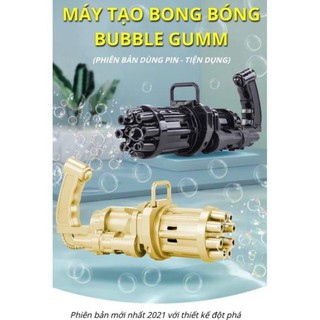 Súng Bắn Bong Bóng 8 Nòng Siêu Mạnh Mới 2021 - Đồ Chơi Siêu Hót