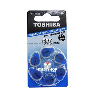 Pin máy trợ thính Toshiba 675