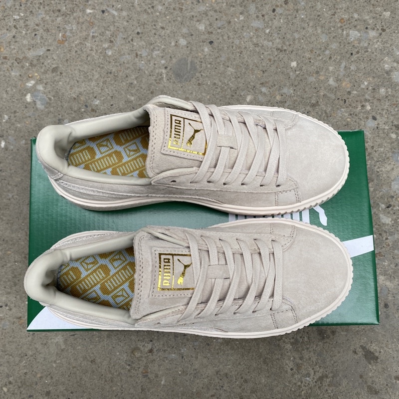 Giày Thể Thao Pu_ma da lộn nữ loại đẹp