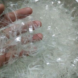 [FREESHIP❤️] 1 Kg dây chun, dây nịt buộc tóc loại màu đen và nhiều màu