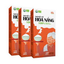 Gạo lứt hữu cơ Hoa Nắng 2kg