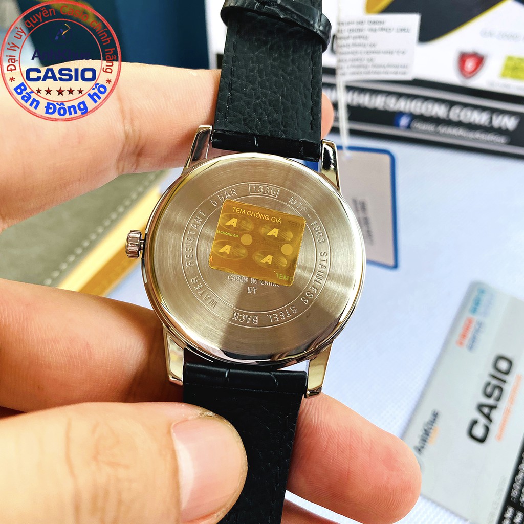 Đồng hồ nam Casio MTP-1303 chính hãng Anh Khuê MTP-1303D-7A MTP-1303L-1A dây thép không gỉ chống nước 50m | BigBuy360 - bigbuy360.vn