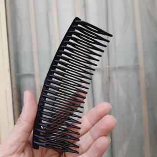 Lược cài tóc đũa đen trơn 12.5cm (mã X800D)