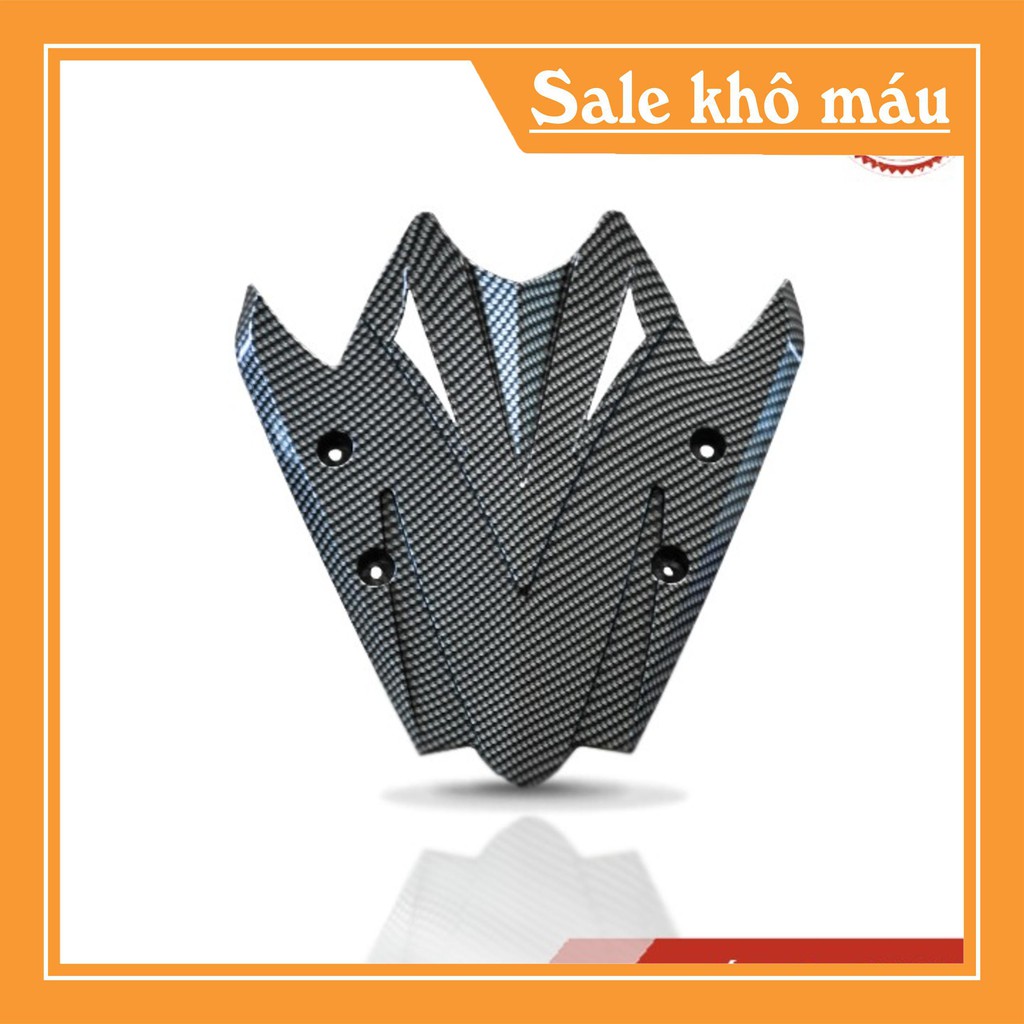 [SALE SỐC] Mão Chắn Gió Xe NVX Carbon, xi trắng - Chính Hãng Universe (HÀNG CAO CẤP)