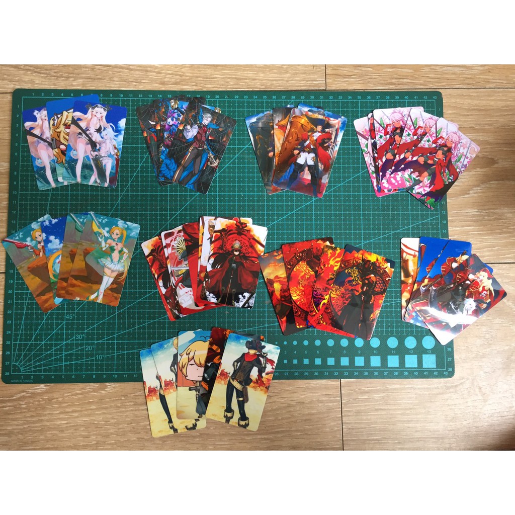 Bộ thẻ ảnh FGO fate grand order Archer class 03