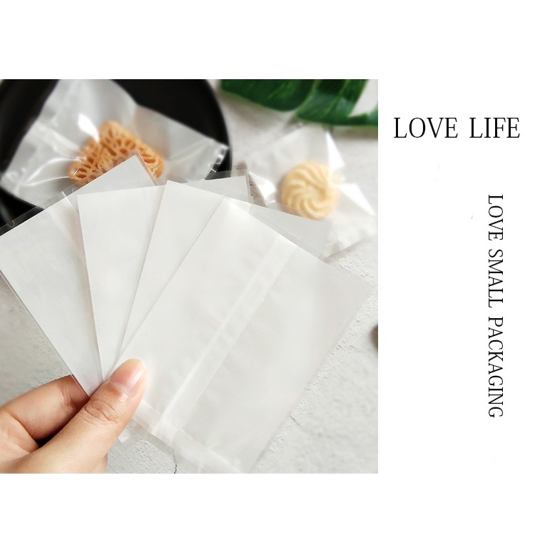 Set 100 Túi Đựng Bánh Quy Xinh Xắn