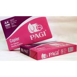 Giấy In, Giấy Photo A4 Pagi ĐL 65gsm, Giấy trắng đẹp, độ sắc nét cao.