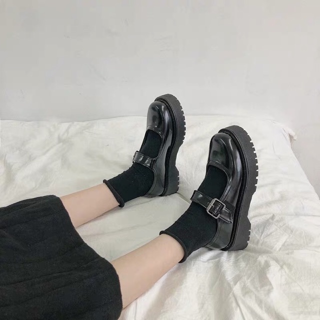 Giày búp bê Lolita phong cách Nhật Bản cao 3cm | BigBuy360 - bigbuy360.vn