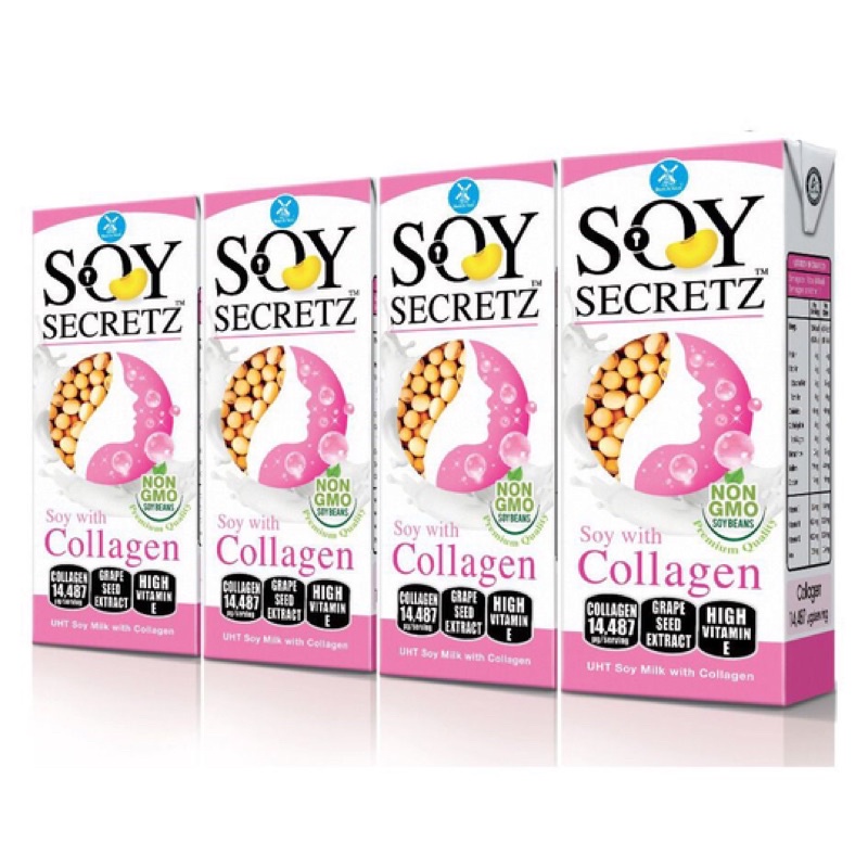 Sữa đậu nành soy secret nhiều vị 180ml tuyệt ngon