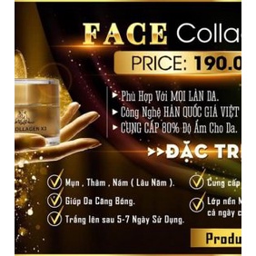 Combo Body+Kem Face Collagen x3 Đông Anh chính hãng 100%