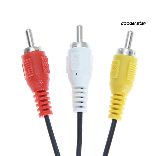 Dây cáp âm thanh / video 1.8m / 6ft Av Tv cho Nintendo N64 64 Gamecube Snes