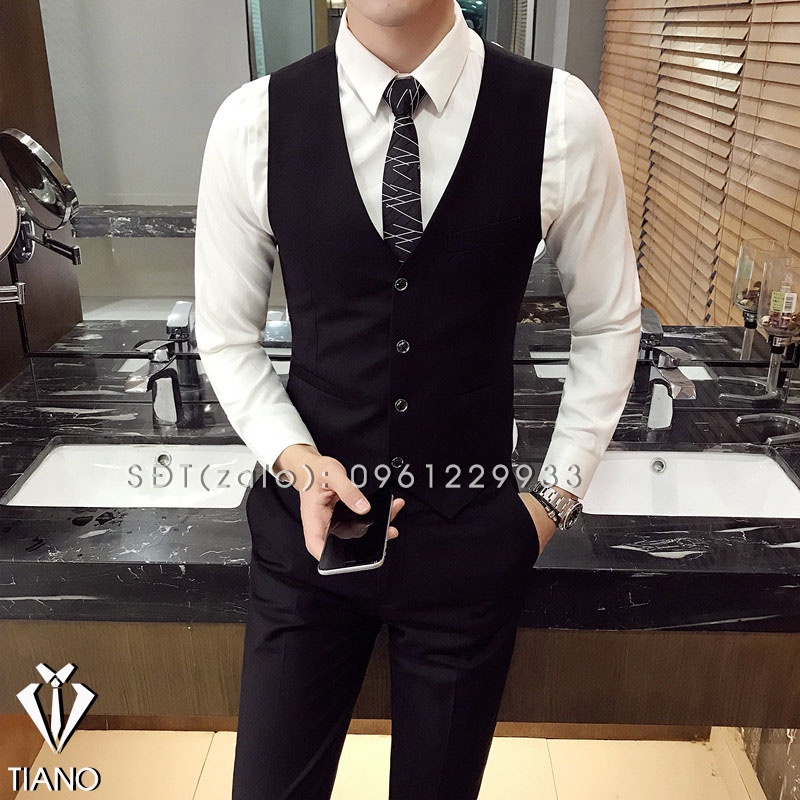 Áo Gile cao cấp theo màu vest chất vải cao cấp form ôm đẹp.