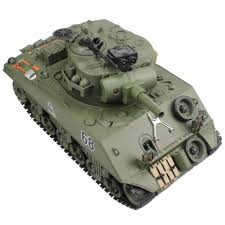 Xe Tăng Sherman M4A3 M26 Pershing Trận Quân Đội Đồ Chơi Trẻ Em, cha Mẹ-Con Tương Tác Rc Xe Tăng Cho Bé Tặng