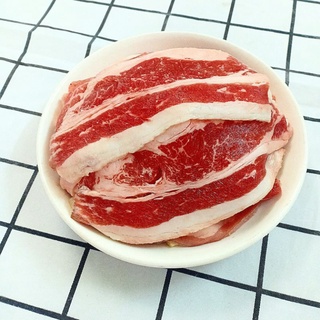 (Giao hỏa tốc) Ba chỉ bò cắt lát/cuộn loại ngon (nướng/lẩu),khay 500g