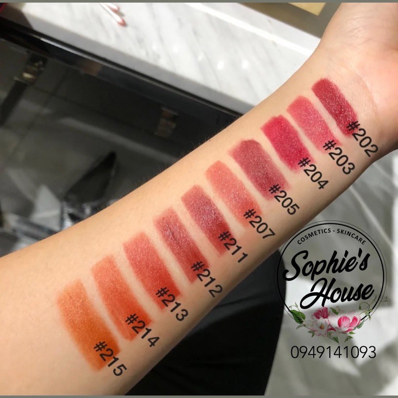 Son YSL Slim Glow Matte 202 - 203 - 214 | BigBuy360 - bigbuy360.vn