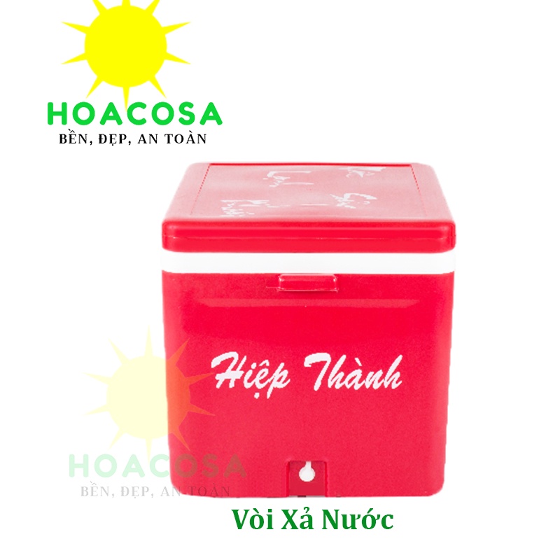 Thùng Đá 150 Lít  Hitaco Nhựa Hiệp Thành Có Vòi Xả, Nhựa Dày, Cứng Cáp, Giữ Đá Lâu- Đồ Gia Dụng Hoacosa.