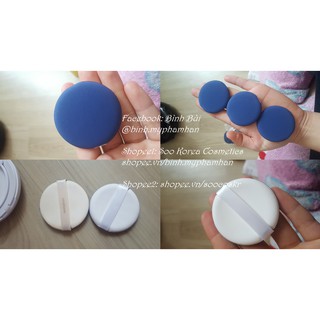 [AUTH] Combo 4 Mút puff bông tán phấn nước cushion Hàn Quốc