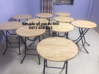 Bàn tròn gấp BG06