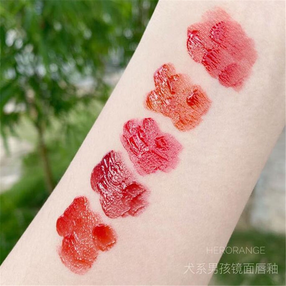 [Hàng mới về] Bộ 5 son kem mịn lì như nhung thiết kế kiểu dáng hoạt hình đáng yêu | BigBuy360 - bigbuy360.vn