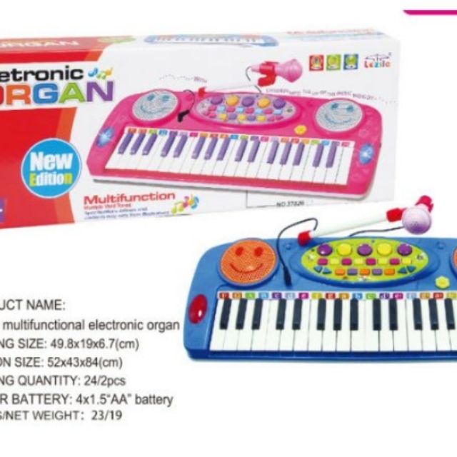 Đàn organ kèm míc hát