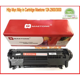 Hộp mực máy in cartridge maetone 12a 2900/3000