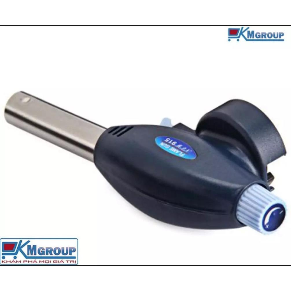 Đèn Khò Ga mini 915 tự động mồi Gas thông minh cho nấu nướng, đi cắm trại...