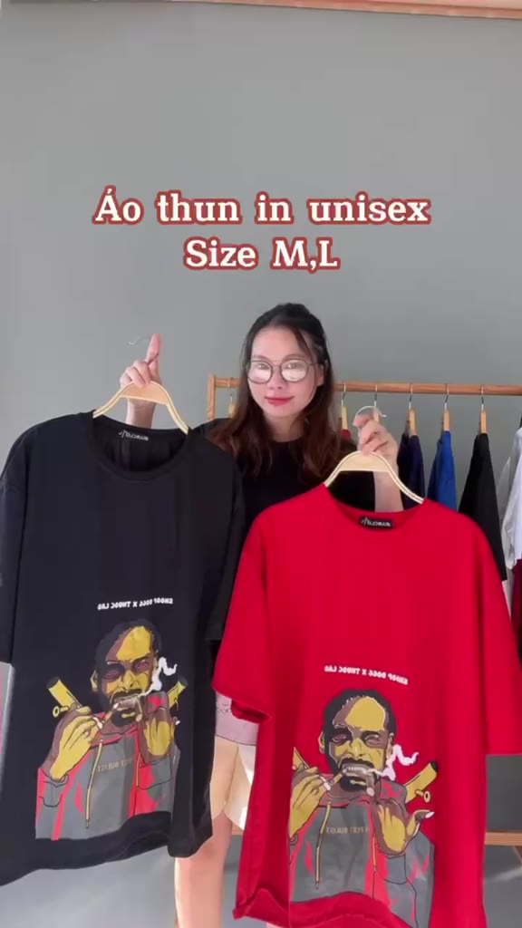 Áo thun Unisex nam nữ form rộng tay lỡ SAM CLO - mặc cặp, nhóm, lớp in hình SNOOP DOGG x THUOC LAO | BigBuy360 - bigbuy360.vn