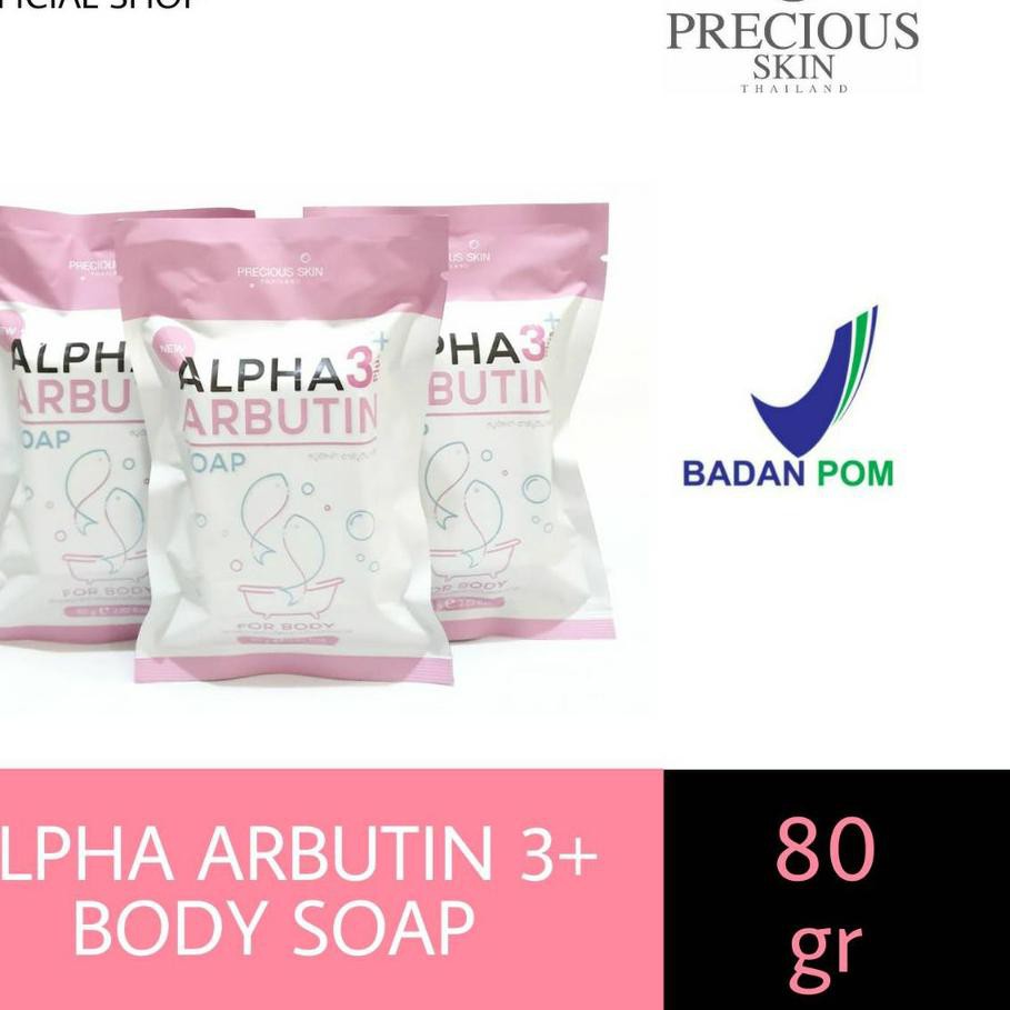 (Hàng Mới Về) Xà Phòng Collagen Làm Trắng Da Alpha Arbutin 3 Plus