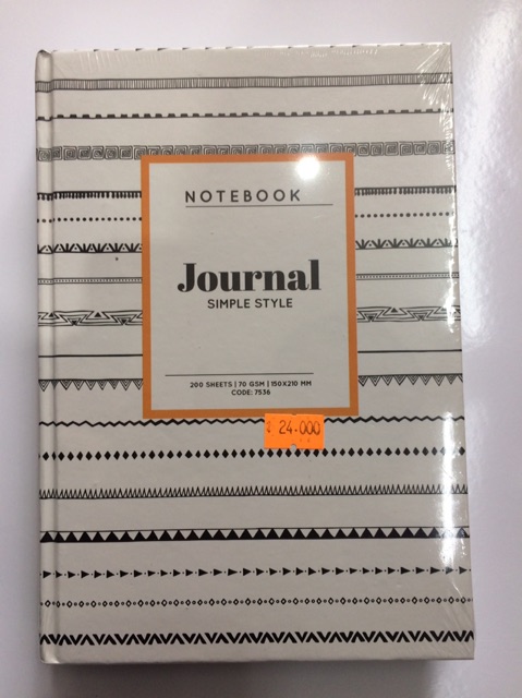 [Mã LIFEBOOK2 giảm 10% đơn 0Đ] Sổ bìa cứng Hải Tiến Journal 6 200 trang 7536 (150x210mm)