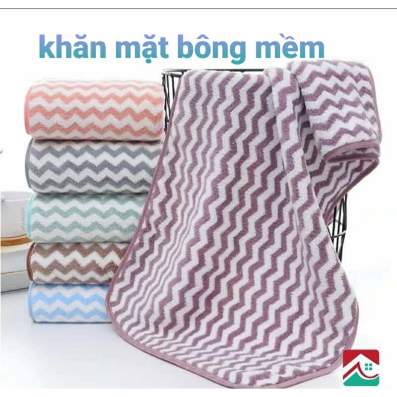 KHĂN TẮM HÀN QUỐC- MẪU KẺ- SIZE TO (70X140CM)