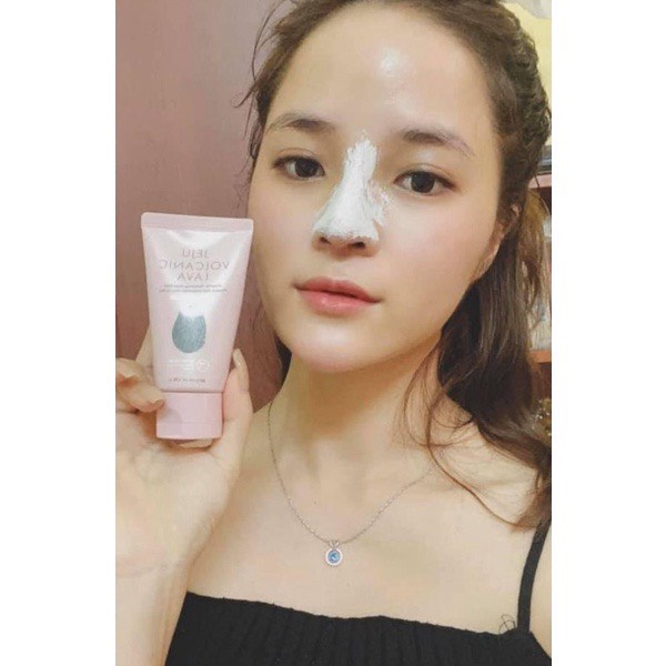 Gel Lột Mụn Đầu Đen - Mụn Cám Cao Cấp Tro Núi Lửa Jeju Volcanic TFS Hàn Quốc 50g