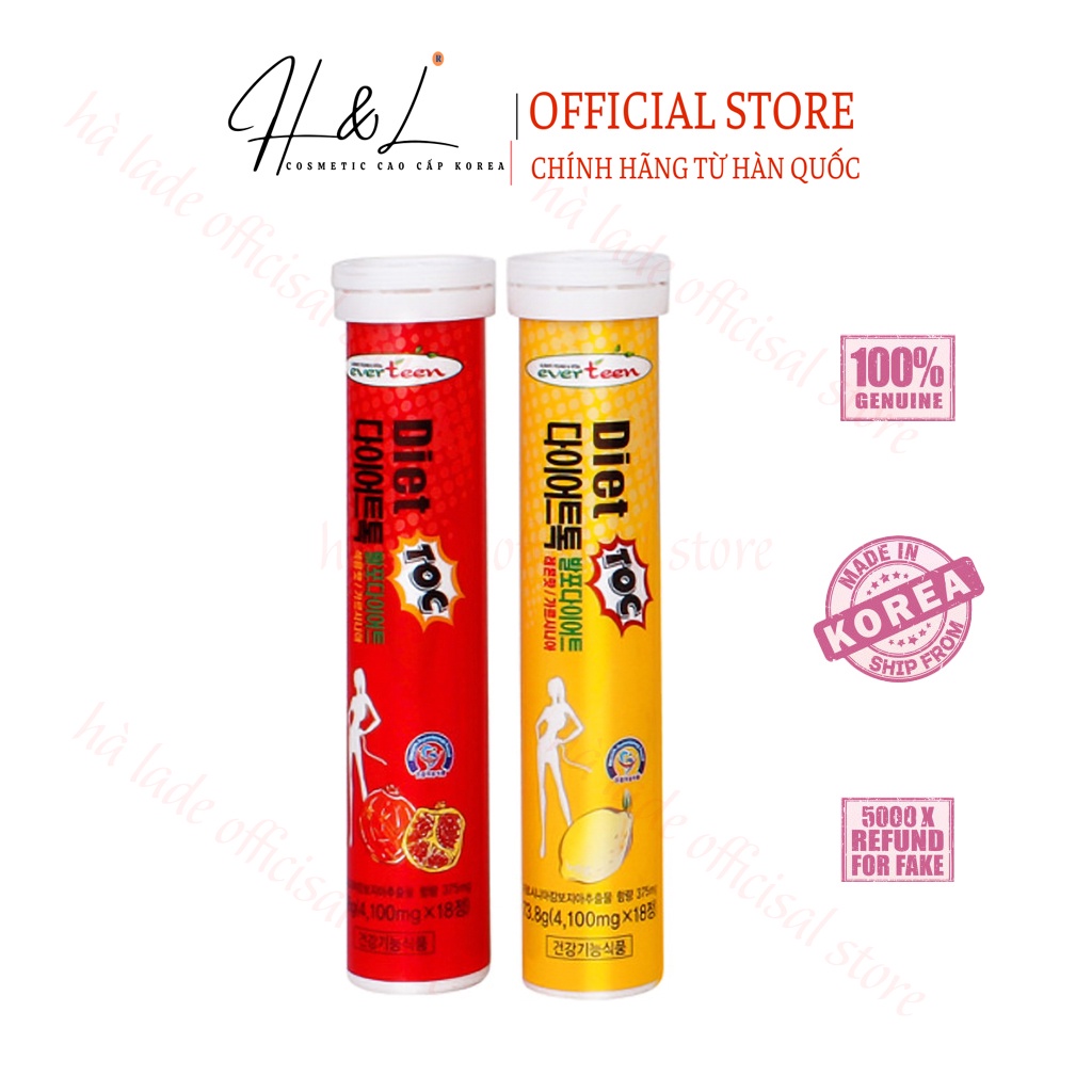 Viên sủi giảm cân EVERTEEN chính hãng HÀN QUỐC