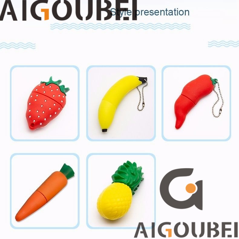USB 2.0 1GB 2GB 4GB 8GB 16GB 32GB 64GB 128GB thiết kế hình trái cây hoạt họa nhiều kiểu tùy chọn đáng yêu