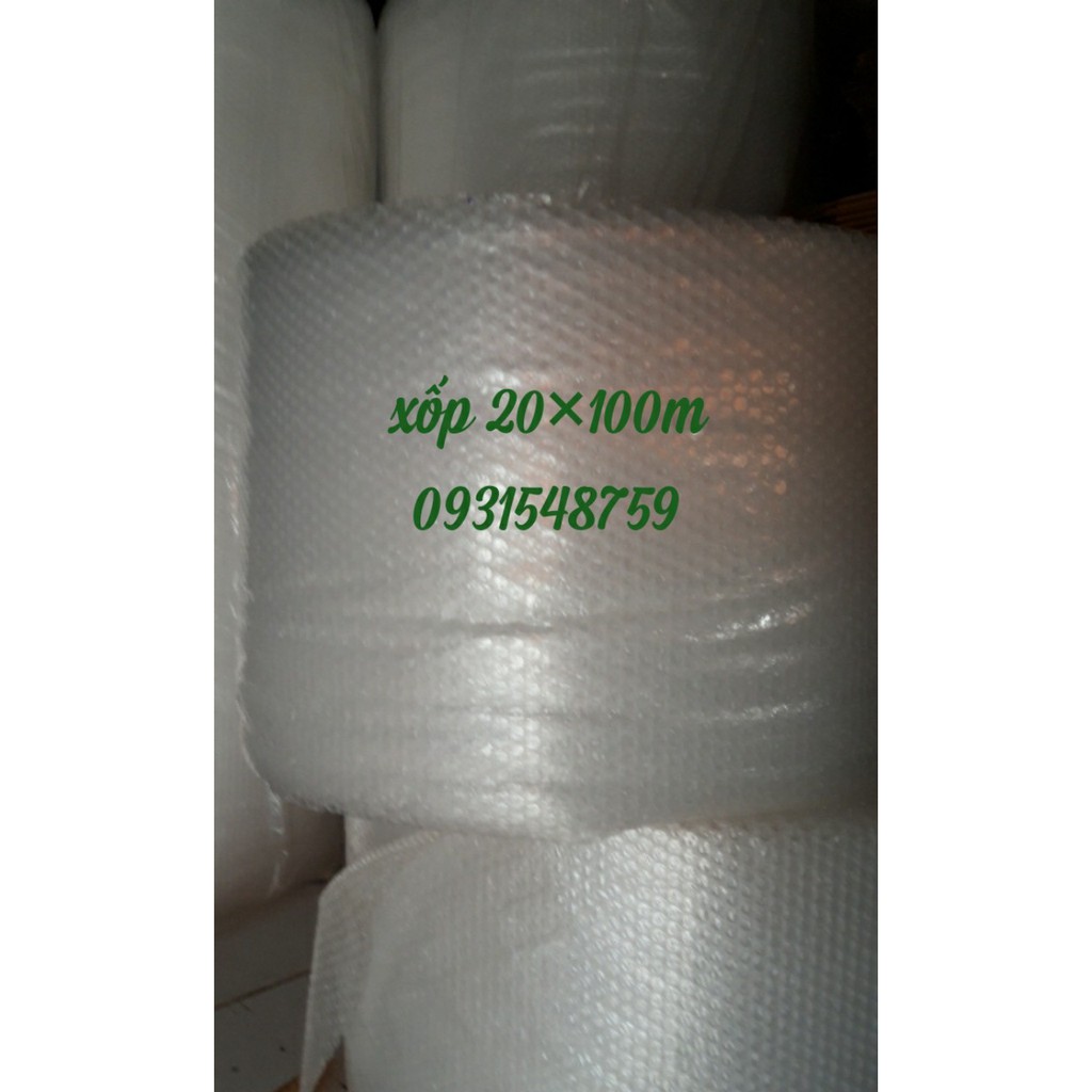 bóng xốp 20x100m