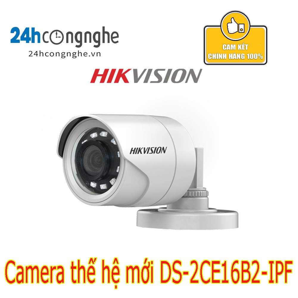 CAMERA HD TVI DS-2CE16B2-IPF 2MP THẾ HỆ MỚI SUPER LIGHT- CHÍNH HÃNG