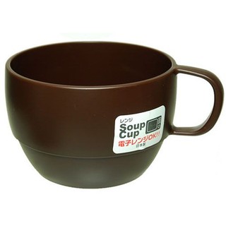 🏆 Cốc súp màu nâu 350ml Inomata nội địa Nhật