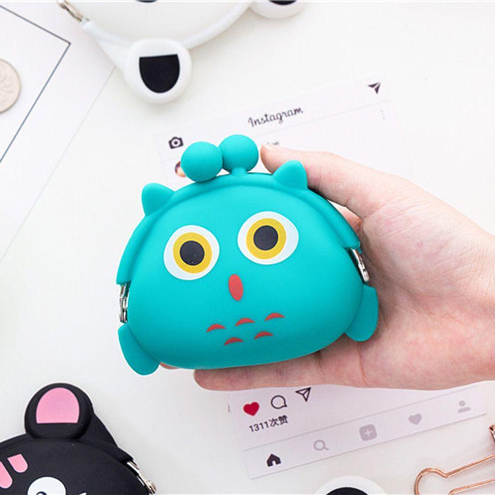 Vỏ Bảo Vệ Hộp Sạc Tai Nghe Bluetooth Bằng Silicon Hình Động Vật Hoạt Hình Dễ Thương