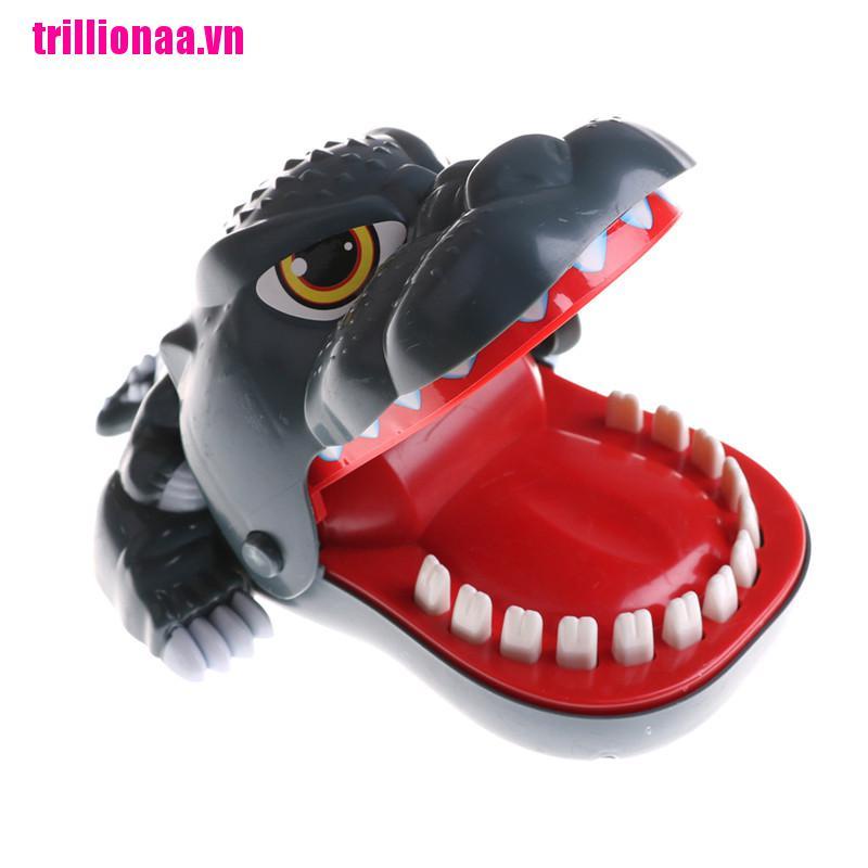 Bộ Đồ Chơi Hàm Răng Khủng Long Cắn Tay Vui Nhộn Cho Bé