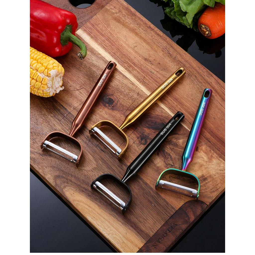 Dụng Cụ Gọt Vỏ Trái Cây Bằng Thép Không Gỉ 304