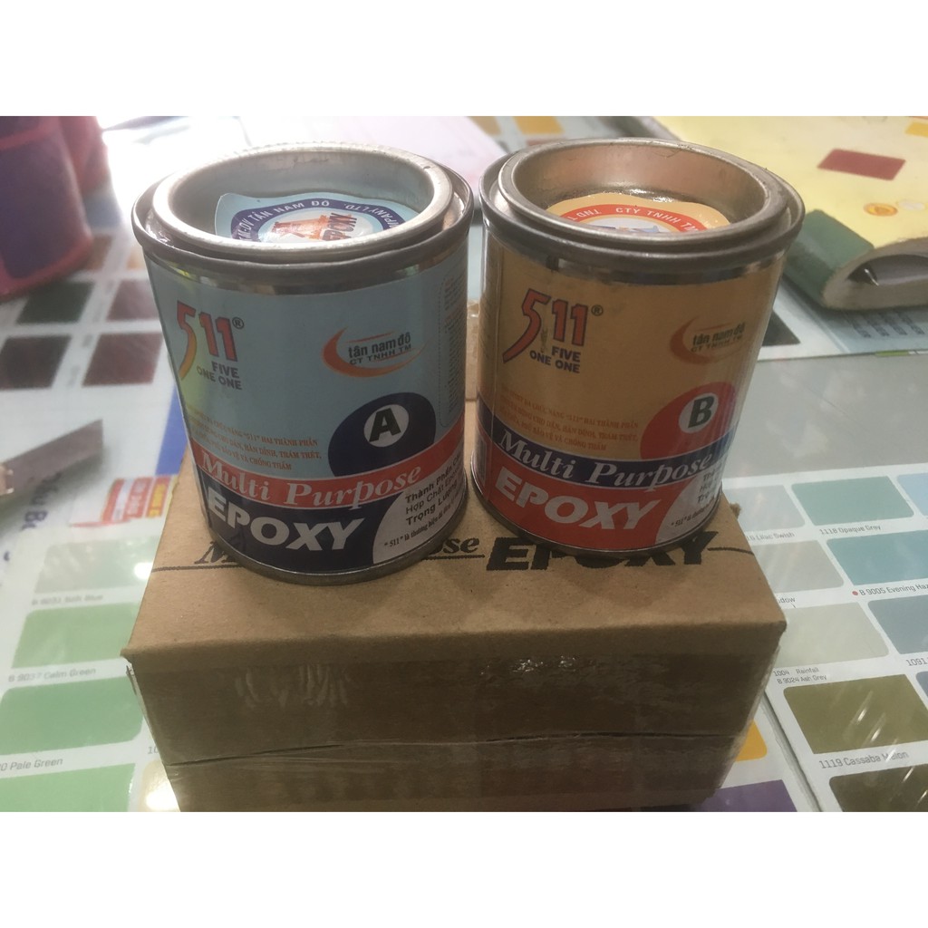 Keo Epoxy 511 (TL: 1,3 kg)