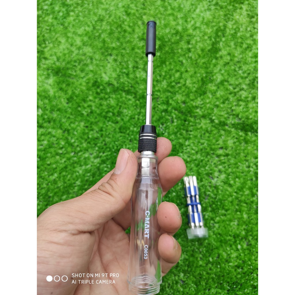 BỘ TUA VÍT CÂY SỬA ĐỒNG HỒ - ĐIỆN TỬ 28 CHI TIẾT CMART C0053