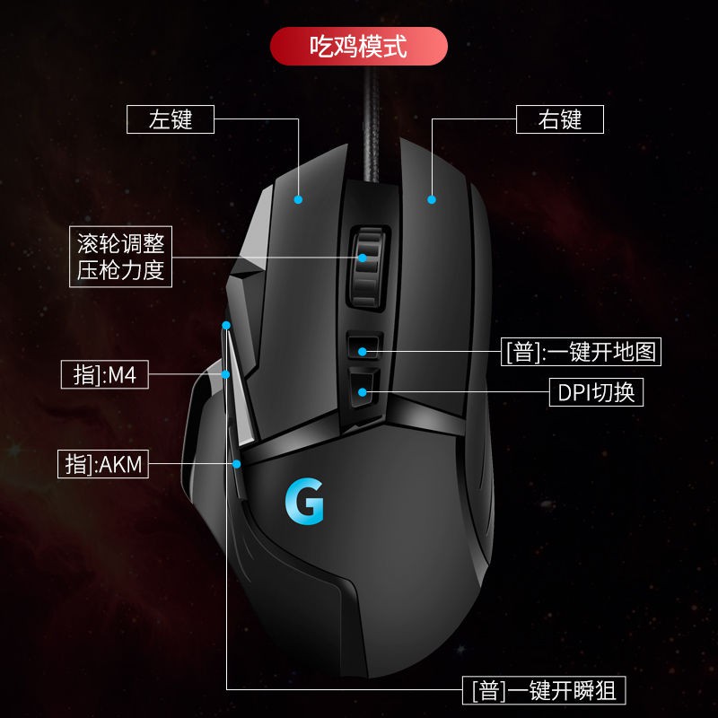 Chuột Chơi Game G502 Chất Lượng Cao